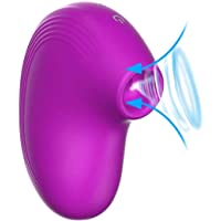  - IRRESISTIBLE Masajeador Doble Función- 8 Modos de Succión- estimula el clitoris y Las Zonas Erogenas- Impermeable- Carga…
